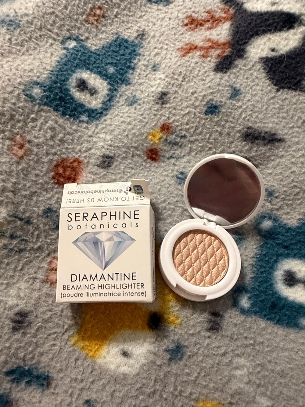 Seraphine Botanicals Diamantine Highlighter - Champagne Glow